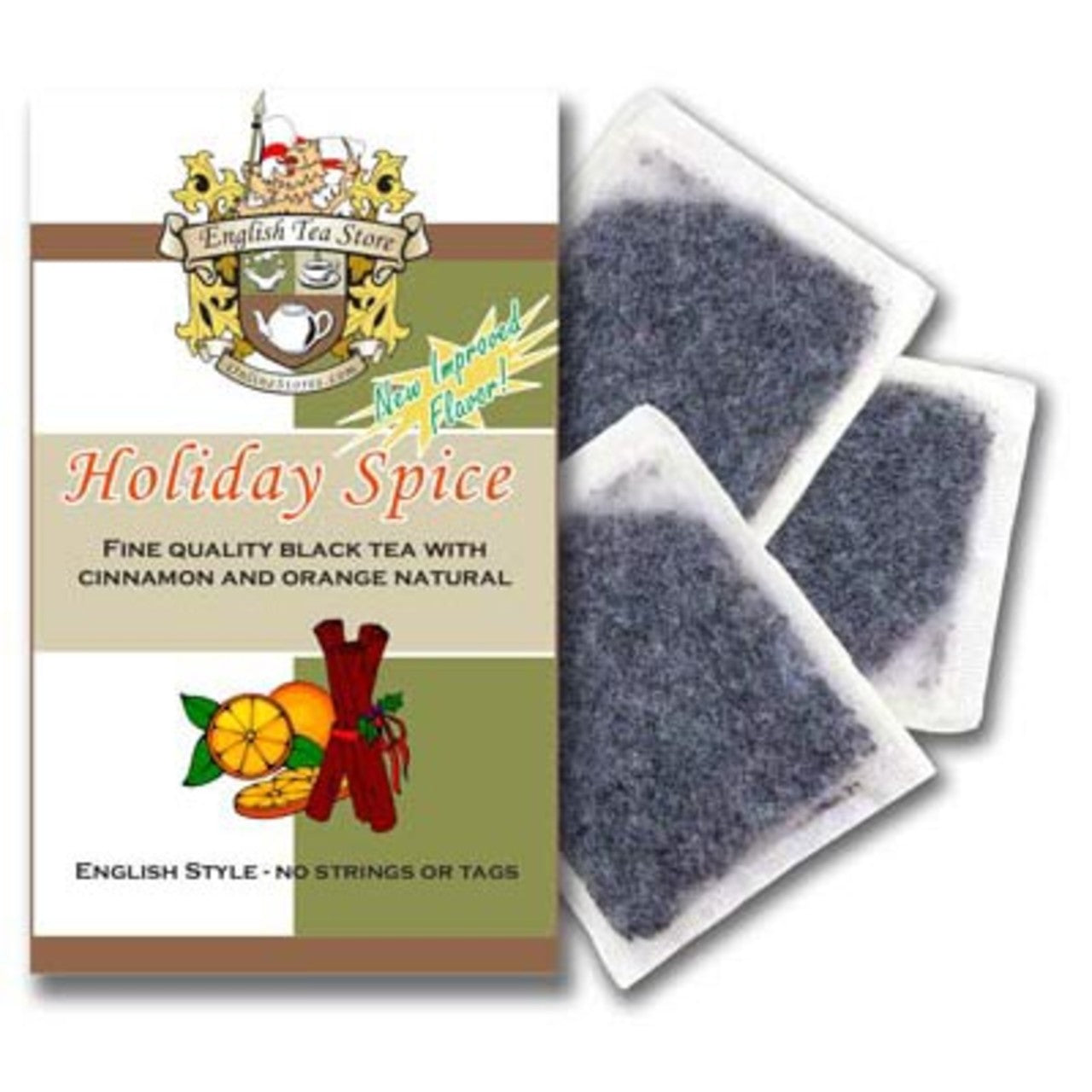 Holiday Spiced Flavored Black Tea - Tea Bags