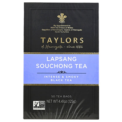 Taylors of Harrogate Lapsang Souchong Tea Bags - 50 count