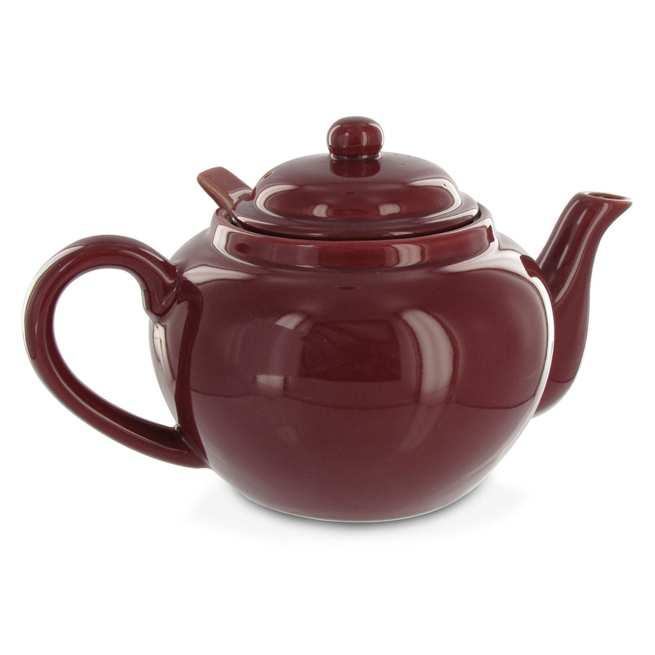 Amsterdam 2 Cup Infuser Teapot - Burgundy