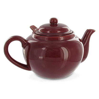 Amsterdam 2 Cup Infuser Teapot - Burgundy - Image 1
