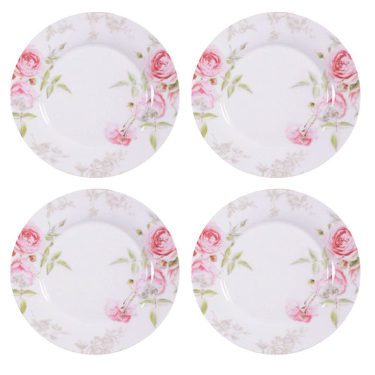 Beau Rose Bone China - 7.5in Dessert Plates - Set of 4 - Image 1