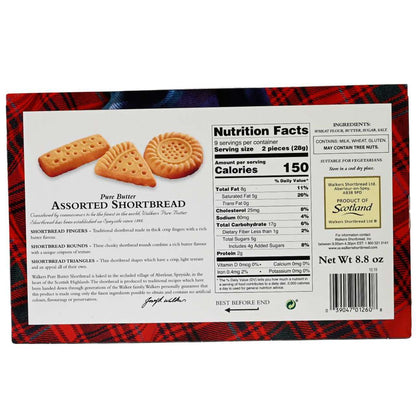Walkers Assorted Shortbread - 8.8oz (250g) - Image 3