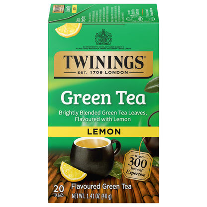Twinings Lemon Green Tea - 20 count - Image 1