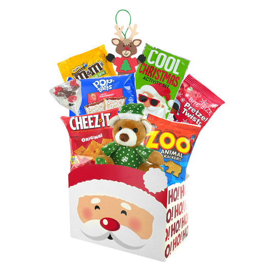 Santa Snacks Gift Basket