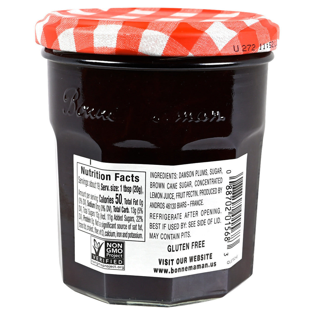 Bonne Maman Plum Preserve - 13oz (368g)