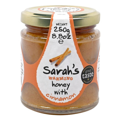 Sarah's Warming Cinnamon Honey - 8.8oz (250g) - Image 1