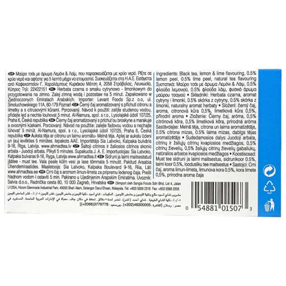 Ahmad Tea Lemon & Lime Cold Brew Iced Tea Teabags -20 count - Image 3