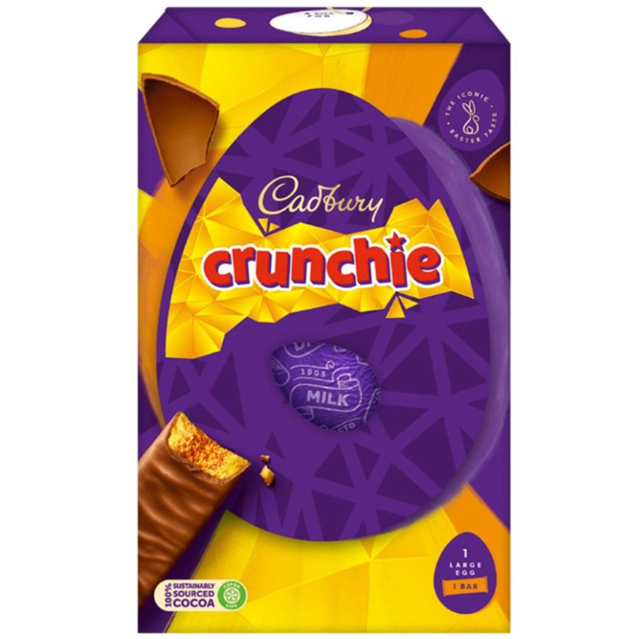 Cadbury Crunchie Large Easter Egg - 6.70oz (190g)