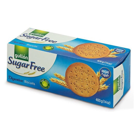 Gullon Sugar Free Digestive Biscuits- 14oz (400g) - Image 1