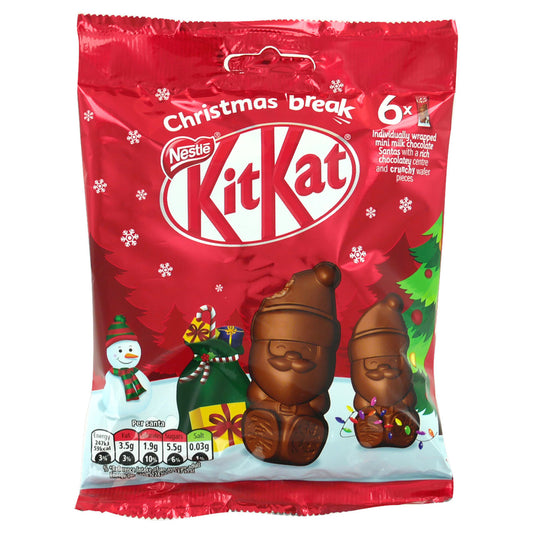 Nestle Kit Kat Santa Sharing Bag - 1.94oz (55g) - Image 1