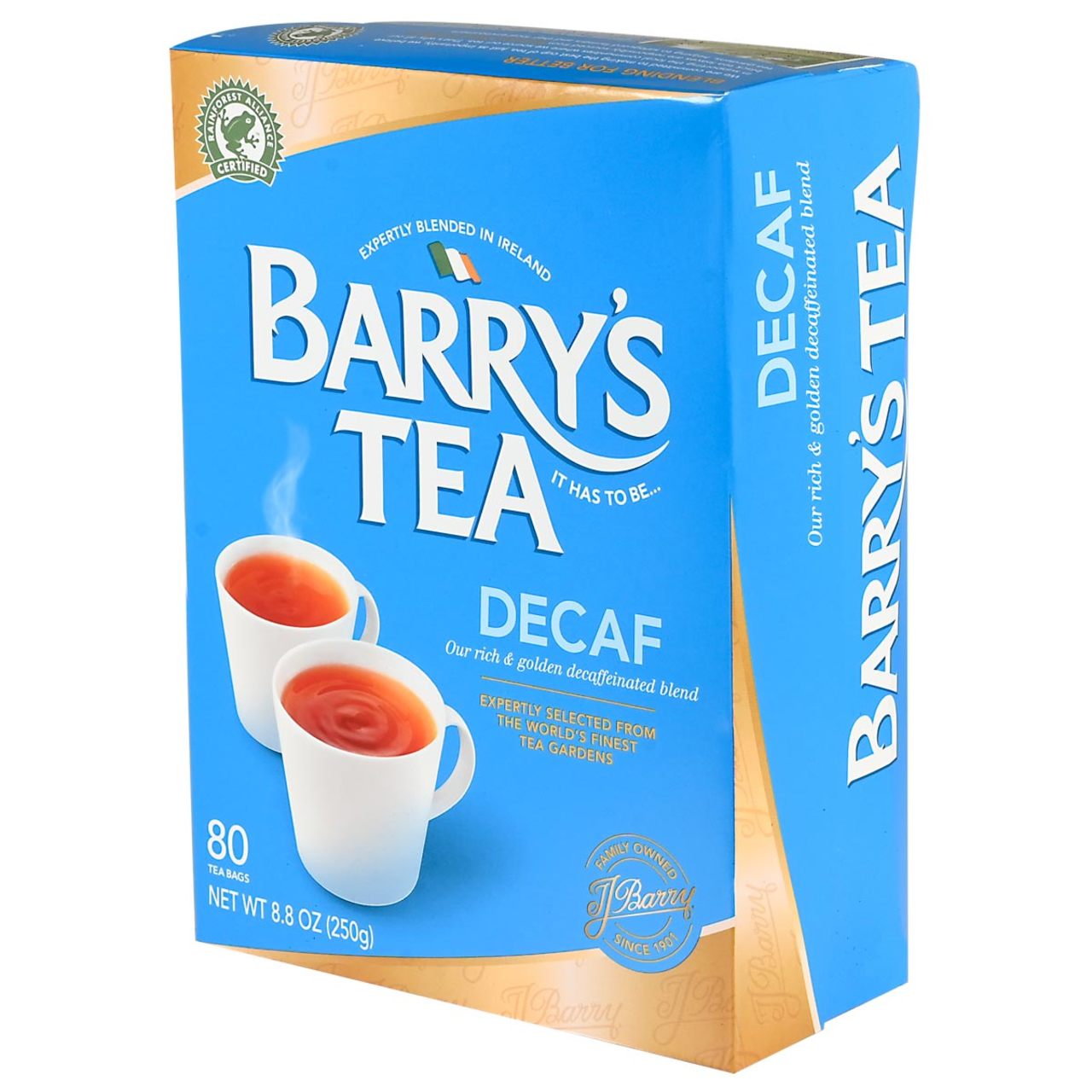 Barry's Tea Decaffeinated Tea Bags - 80 count