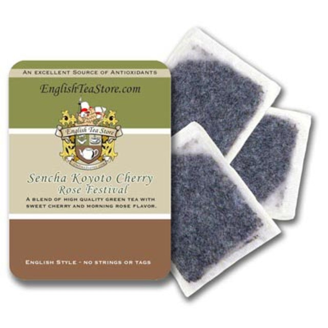 Sencha Kyoto Cherry Rose Festival Green Tea - Tea Bags
