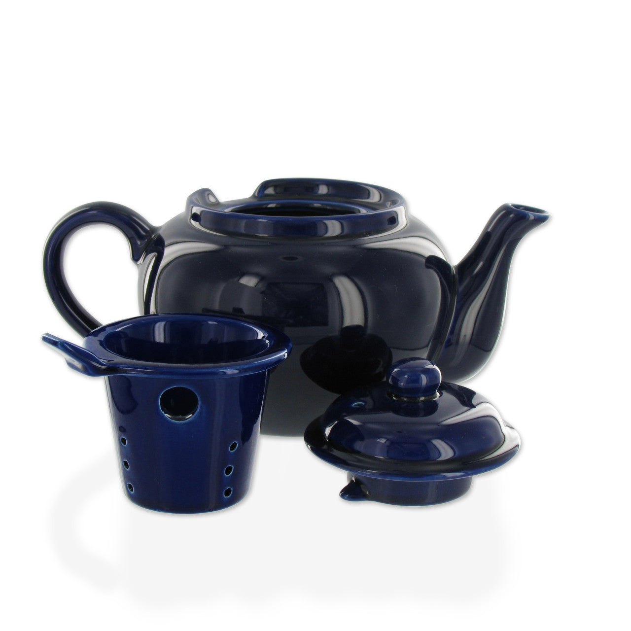 Amsterdam 2 Cup Infuser Teapot - Royal Blue - Image 3