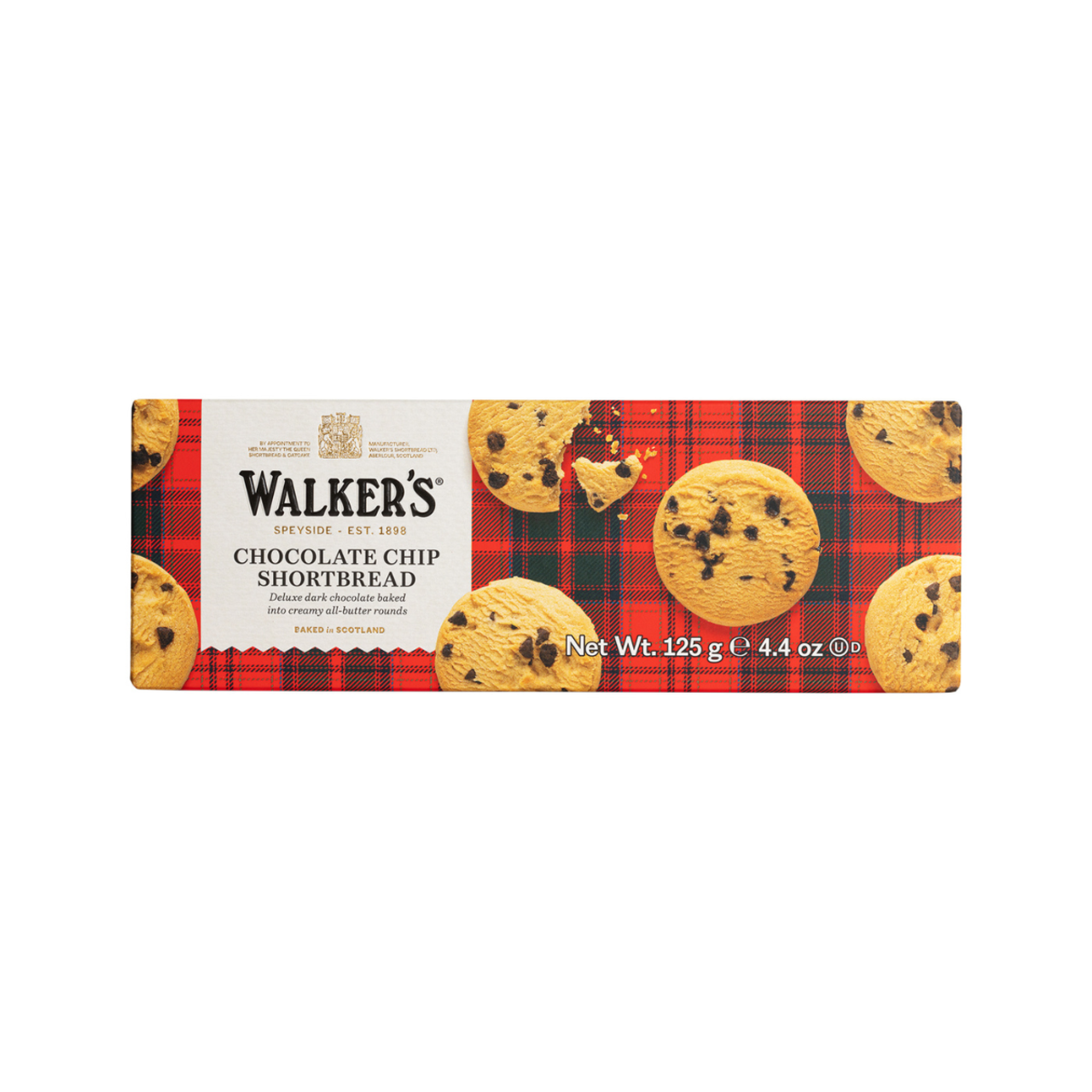 Walkers Chocolate Chip Shortbread - 4.4oz (124g)