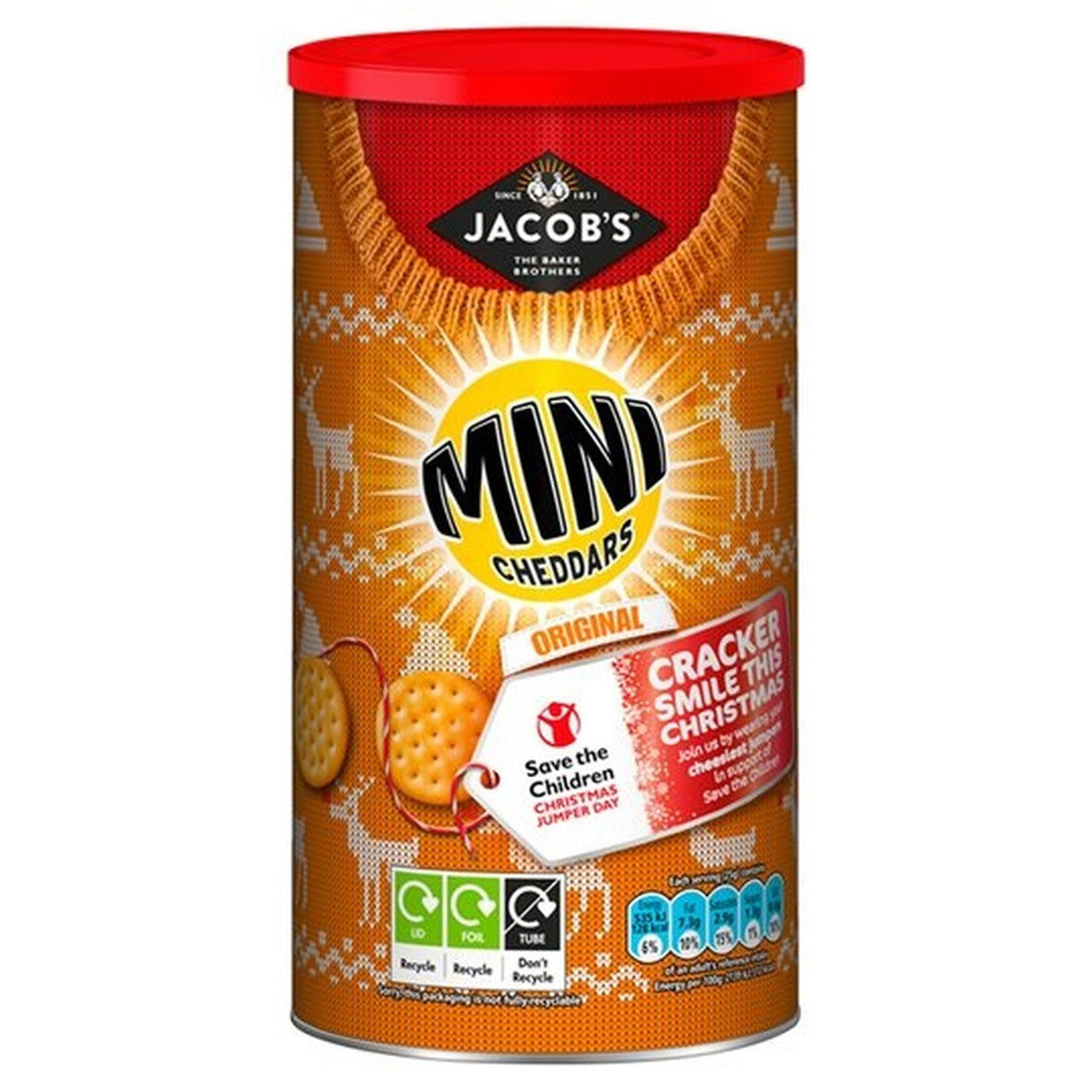 Jacobs Mini Cheddars Original Caddy - 9.17oz (260g)