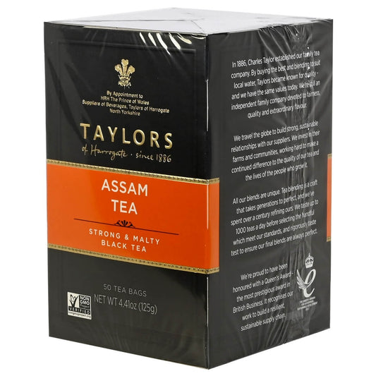 Taylors of Harrogate - Assam Tea Bags - 50 count - Image 1