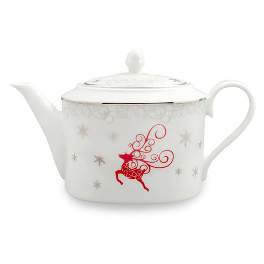 Twinkle Star Reindeer Porcelain 5 Cup Coffee Pot