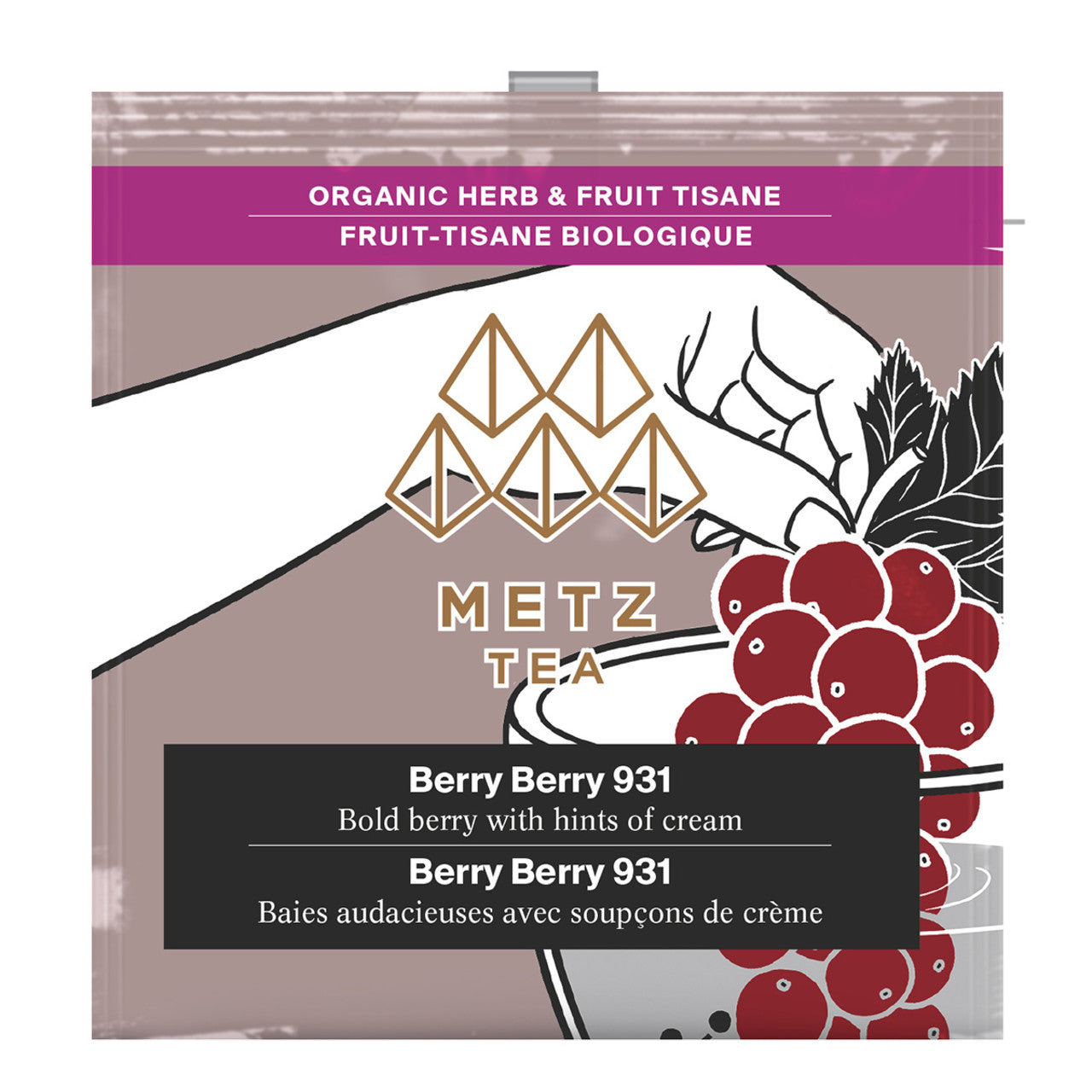 Metz Organic Berry Berry Tea - 25 count - Image 4