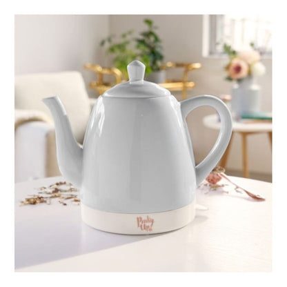 Noelle Grey Ceramic Electric Tea Kettle - 1.5L