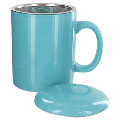 Teaz Cafe Infuser Mug with Lid - 11oz - Image 4