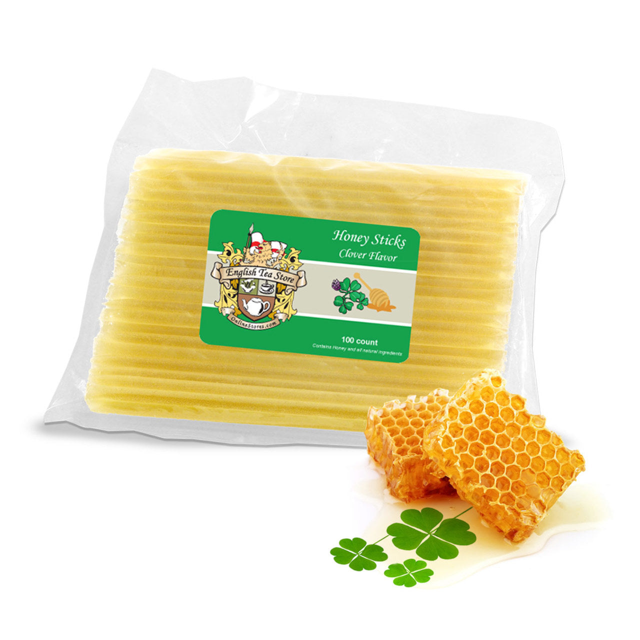 ETS Honey Sticks - Clover 100 count - Image 1