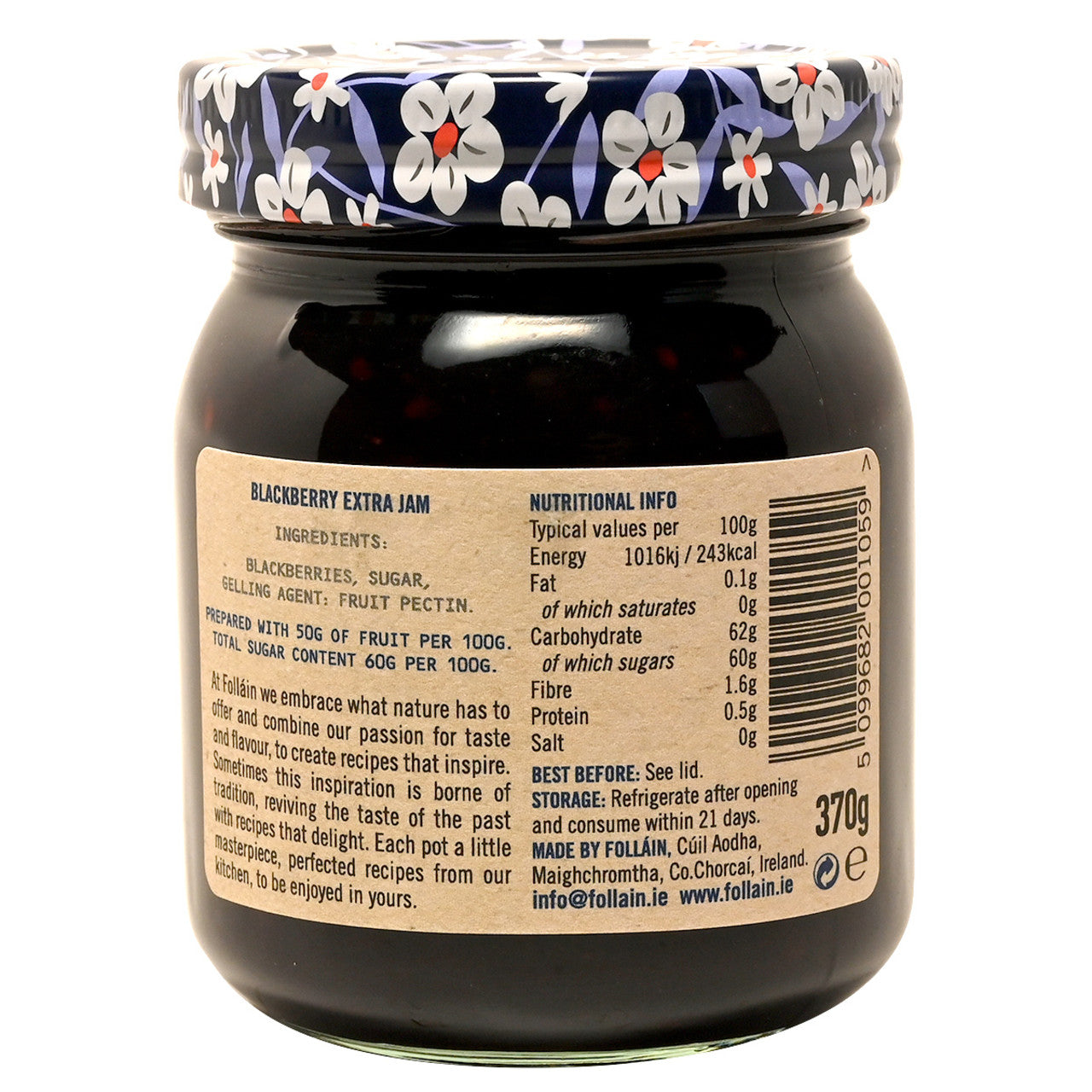 Follain Blackberry Jam - 13oz (370g) - Image 2