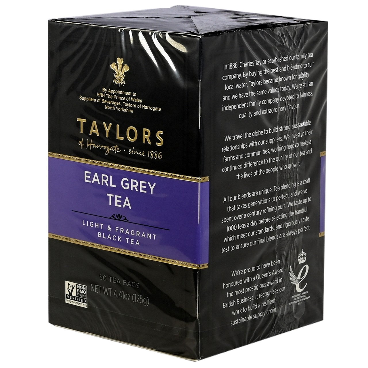 Taylors of Harrogate - Earl Grey Tea Bags - 50 count