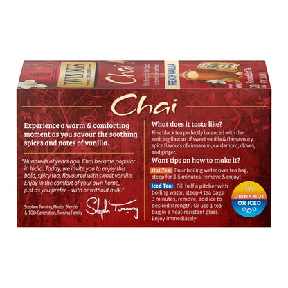 Twinings French Vanilla Chai - 20 count - Image 4