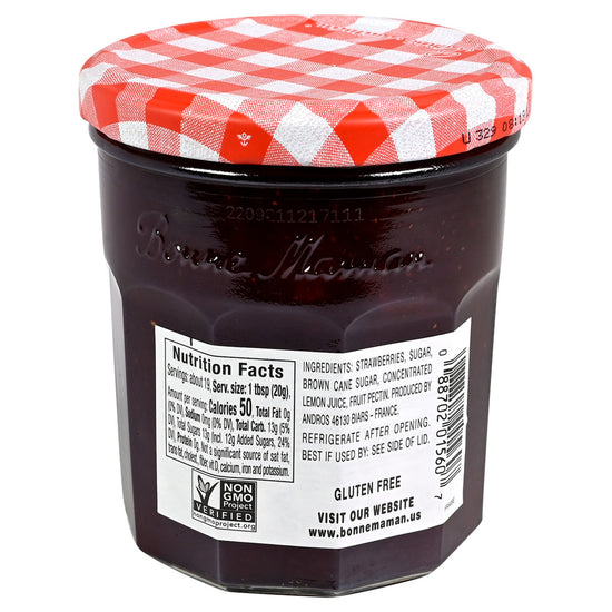 Bonne Maman Strawberry Preserves - 13oz (368g) - Image 2