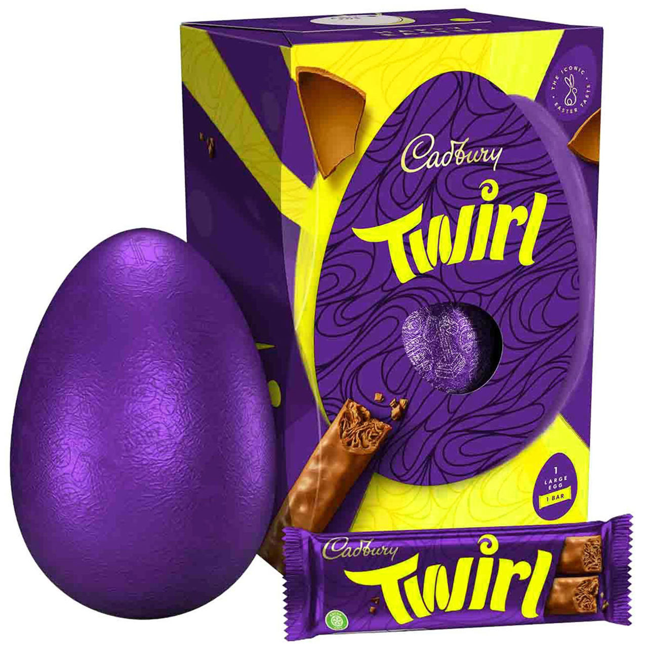 Cadbury Twirl Large Easter Egg - 6.98oz (198g)