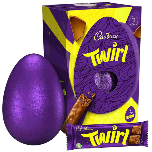 Cadbury Twirl Large Easter Egg - 6.98oz (198g)