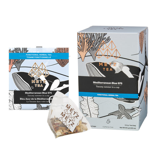 Metz Mediterranean Blue Tea - 25 count