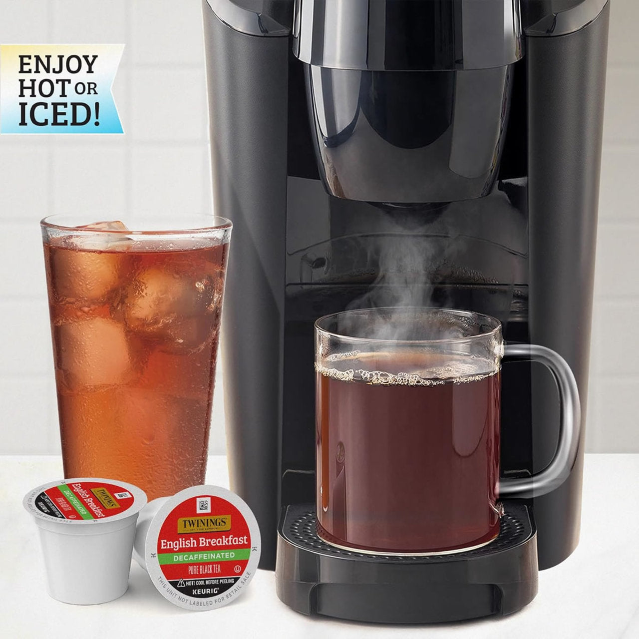 Twinings English Breakfast Decaf K-Cups - 12 count