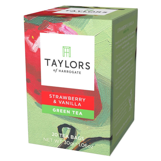 Taylors of Harrogate Tea - Strawberry & Vanilla Tea - 20 count - Image 1