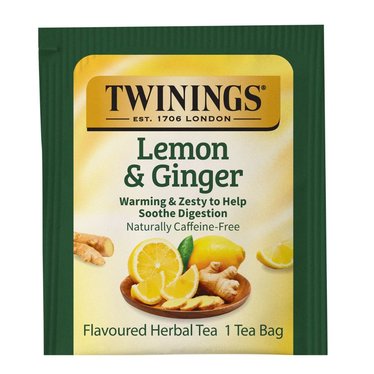 Twinings Lemon and Ginger Tea - 20 count