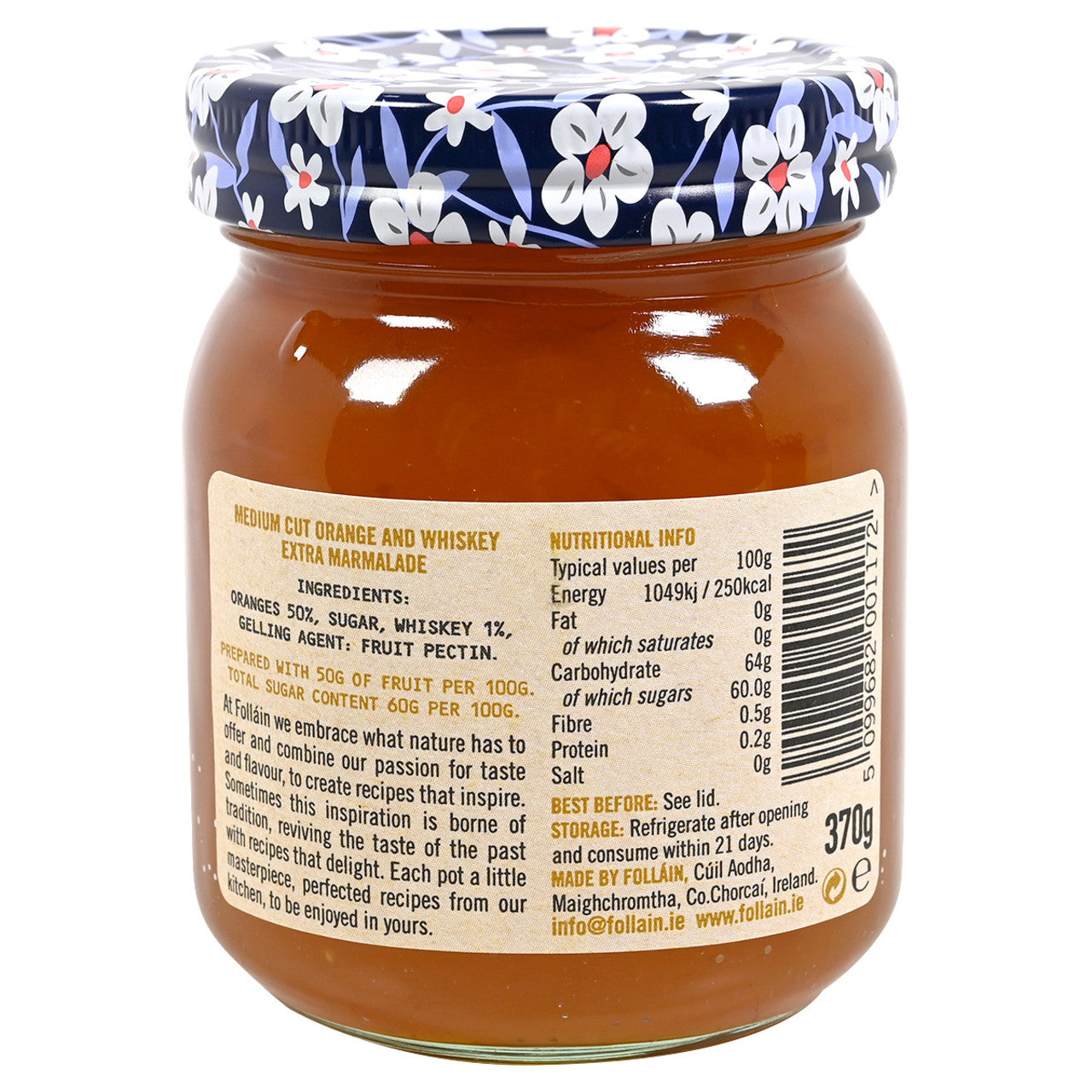 Follain Whiskey Marmalade - 13oz (370g)