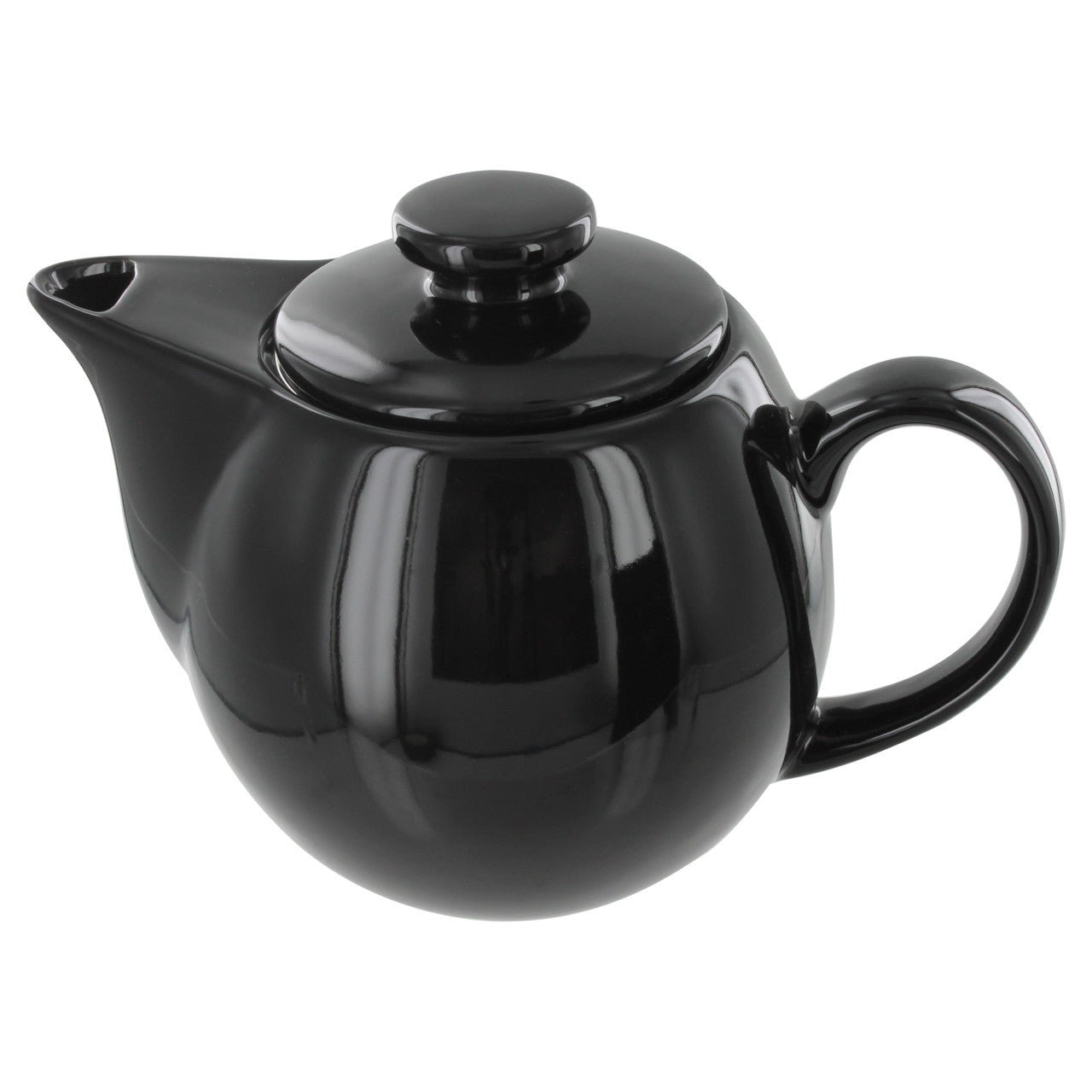Teaz Cafe Teapot with Stainless Steel Infuser - 14oz - Black - Image 2