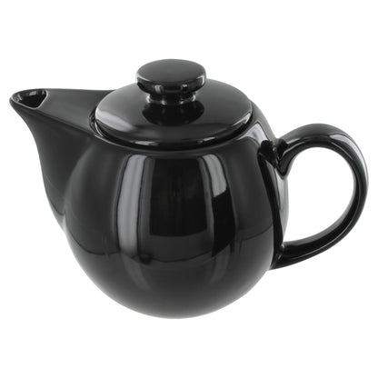Teaz Cafe Teapot with Stainless Steel Infuser - 14oz - Black - Image 2