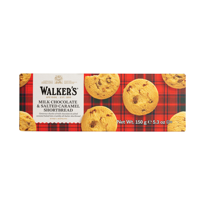 Walkers Salted Caramel & Milk Chocolate Chunk Shortbread - 5.3oz (150g) - Image 1