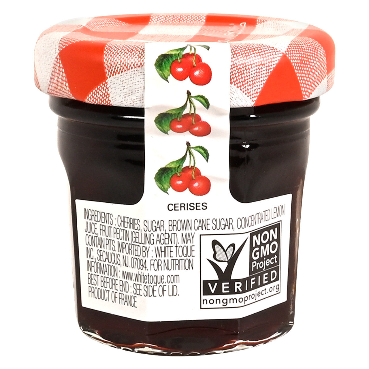 Bonne Maman Mini Preserves, Morello Cherry, 1oz (28g)