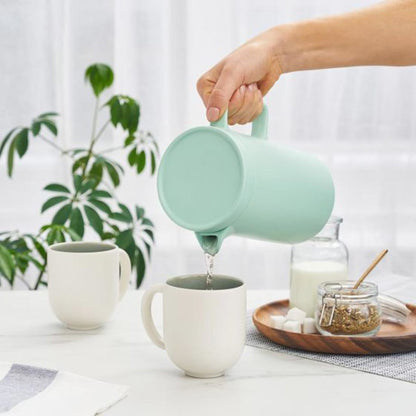 Pinky Up Jona 5 Cup Infuser Teapot - Matte Mint Finish - Image 6