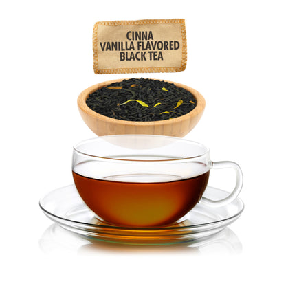 Cinna-Vanilla Flavored Black Tea  - Loose Leaf