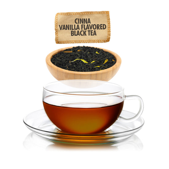 Cinna-Vanilla Flavored Black Tea  - Loose Leaf - Image 2