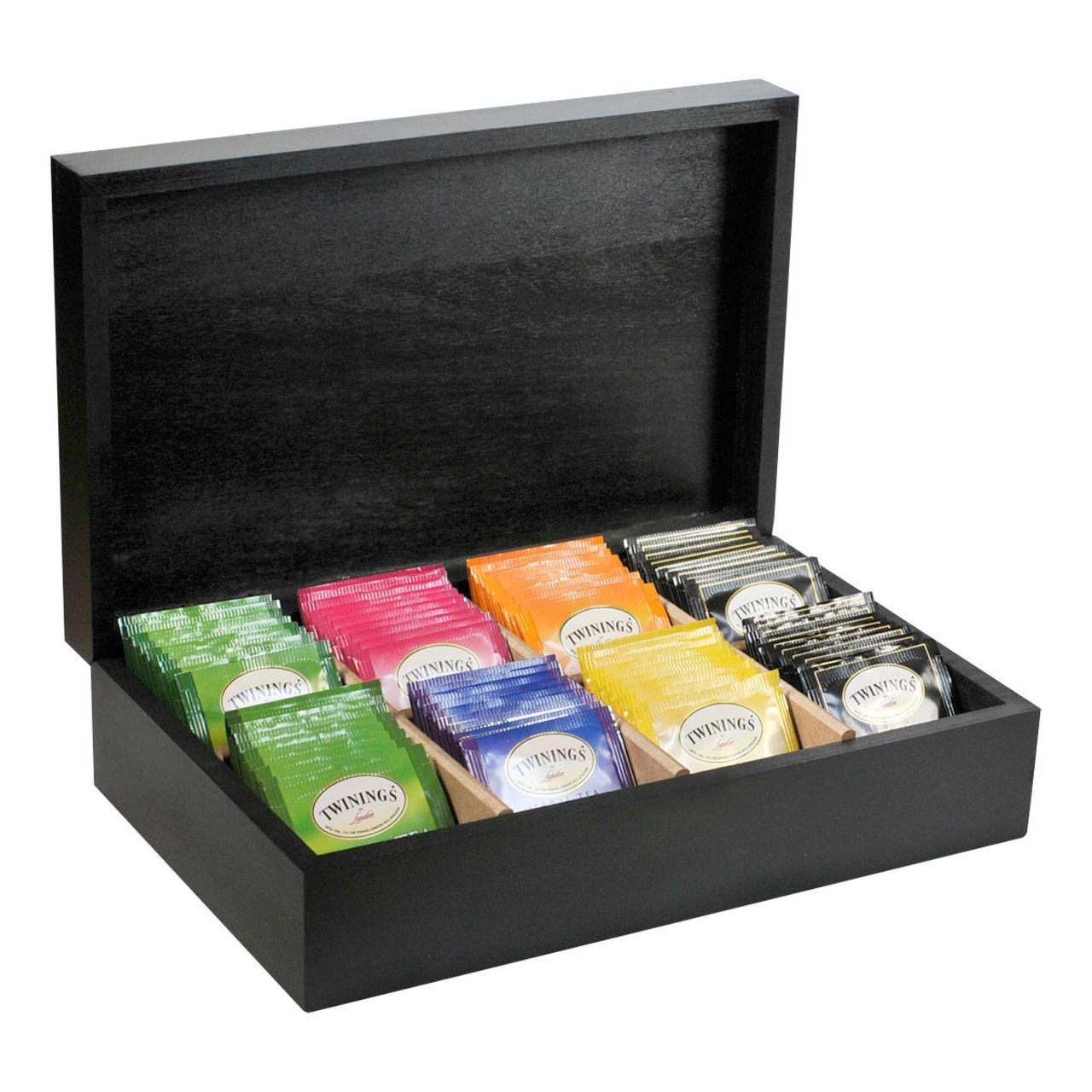 Tea Chests with Tea - Twinings' Herbal Selections