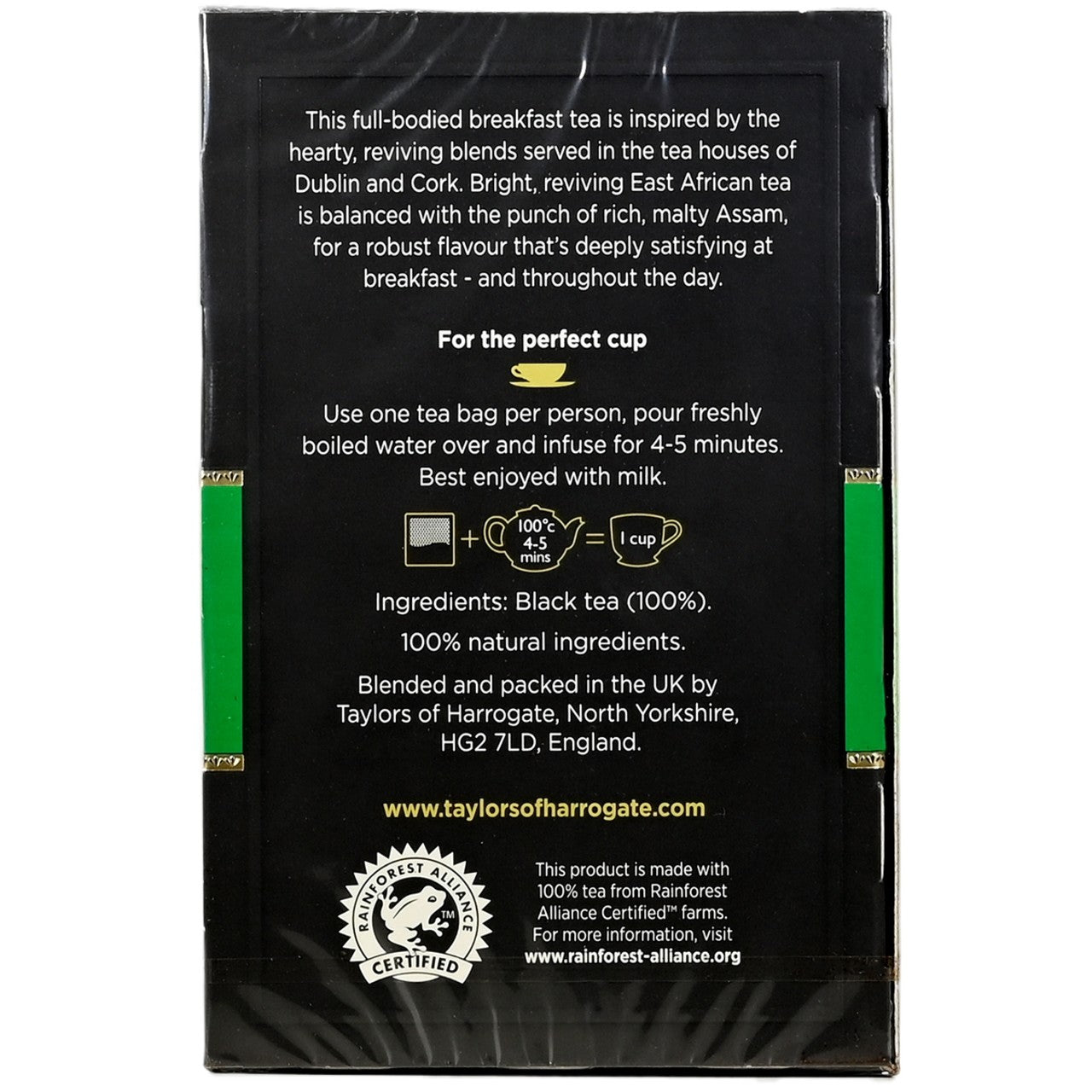 Taylors of Harrogate Irish Breakfast Tea Bags - 50 count - Image 2