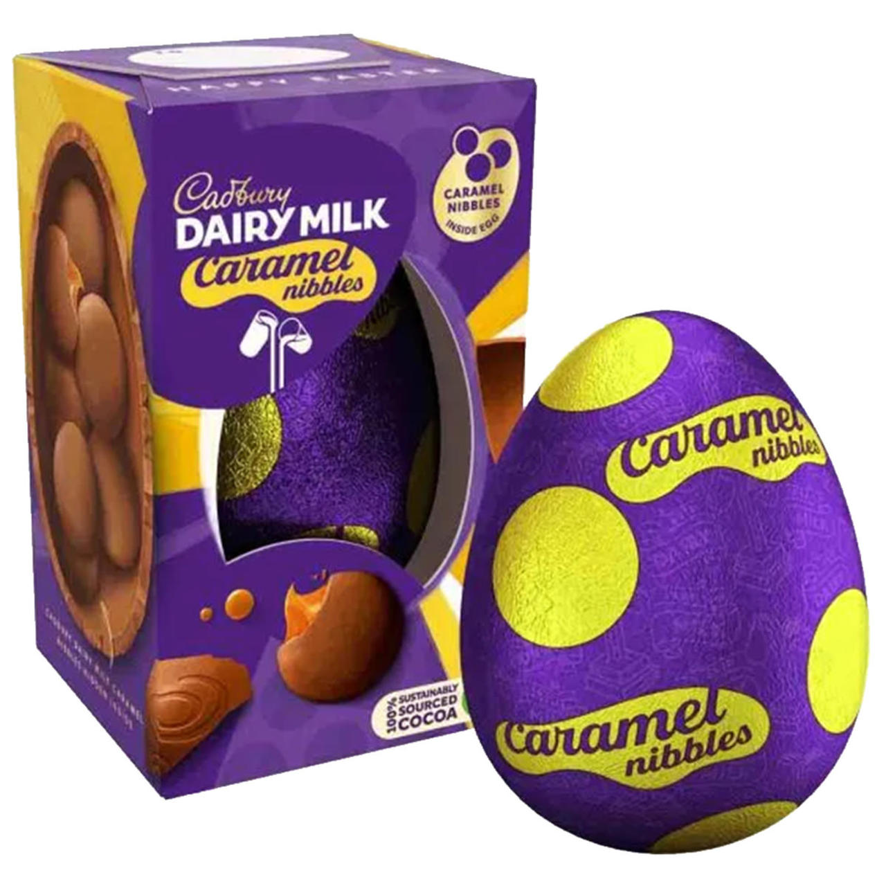 Cadbury Caramel Nibbles Small Egg - 3.38oz (96g)