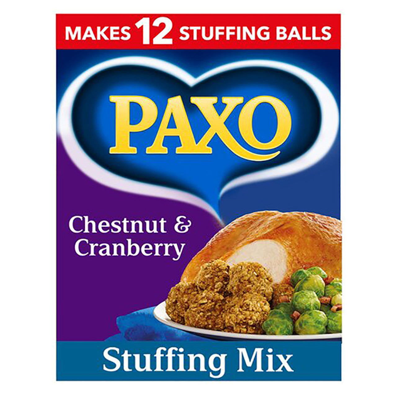 Paxo Chestnut & Cranberry Stuffing - 5.99oz (170g)