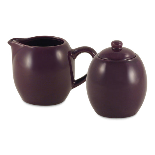 Amsterdam Cream & Sugar Set - Plum - Image 1