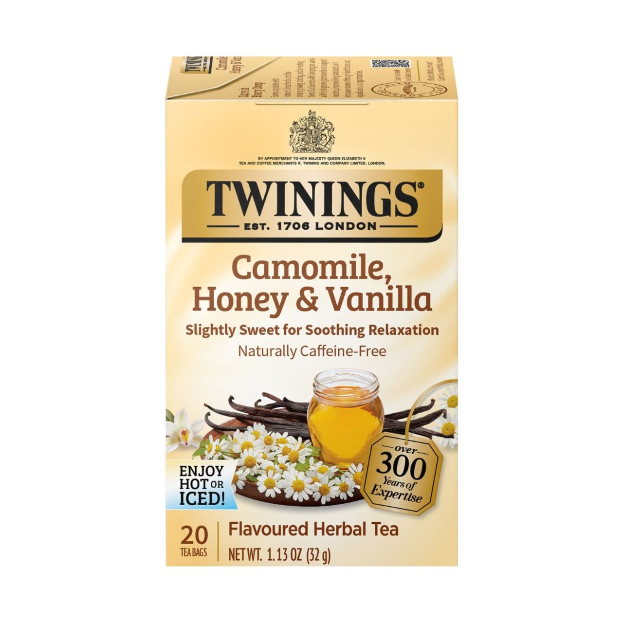 Twinings' Camomile, Honey & Vanilla Herbal Tea - 20 count - Image 1