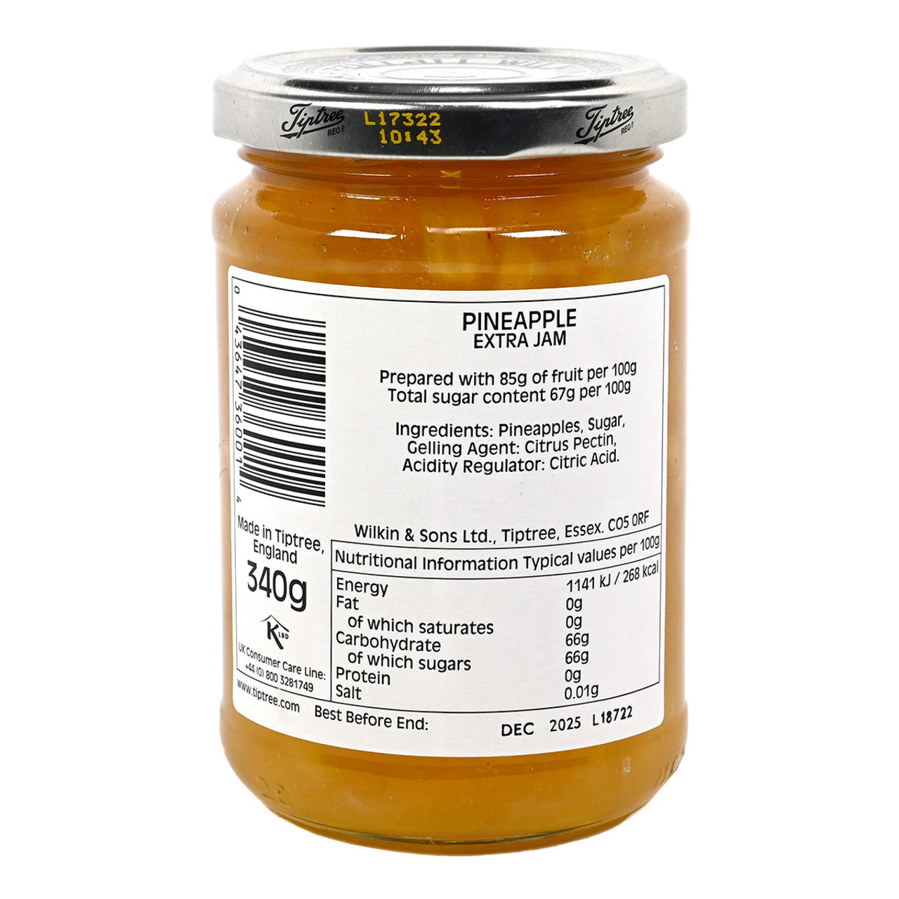 Tiptree Pineapple Conserve 12oz (340g) - Image 2